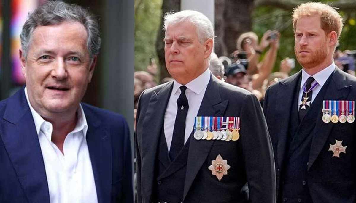 Piers Morgan mocks Prince Andrew, awiats for Harry, Meghans announcmnet