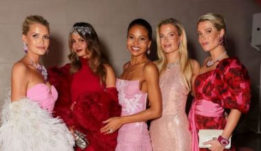 Prince William’s cousins wow in Barbiecore glam at glittering British Museum Ball