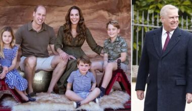 EXCLUSIVE: How Prince Andrew's Shameful Conduct Is 'Serving as a Brutal Warning' To Prince William and Kate Middleton When It Comes to Raising Their Kids