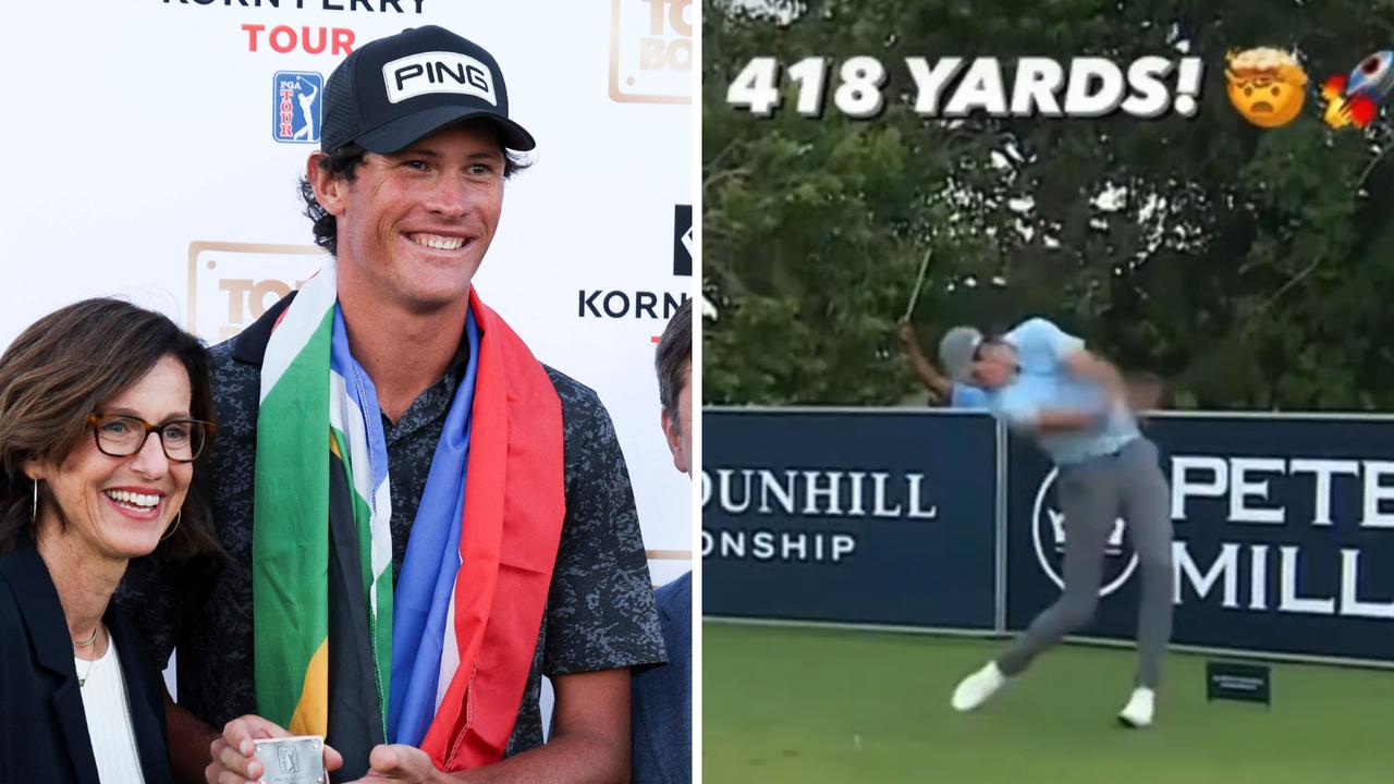 Christo Lamprecht tour card, height, driving distance, South African, Ernie Els, interview, latest news, video, highlights
