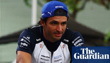 Carlos Sainz hits out at F1 broadcasters’ coverage of ‘celebrities and girlfriends’ | Formula One