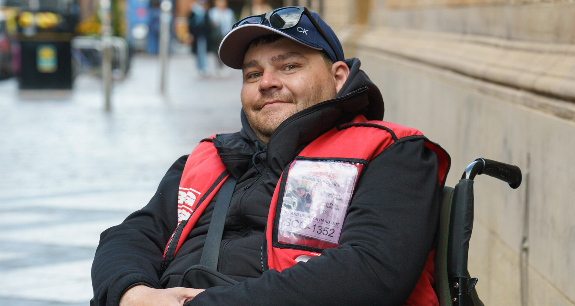 Cristian, Waitrose, Morningside, Edinburgh - Big Issue