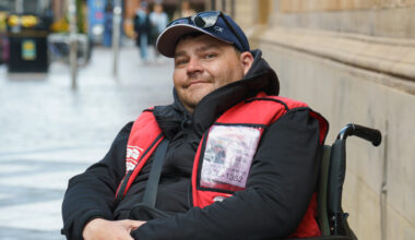 Cristian, Waitrose, Morningside, Edinburgh - Big Issue
