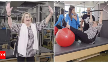 Here’s how 85-year-old Helen maintains her fitness; the secret lies in pilates, intermittent fasting, and dancing - Watch |