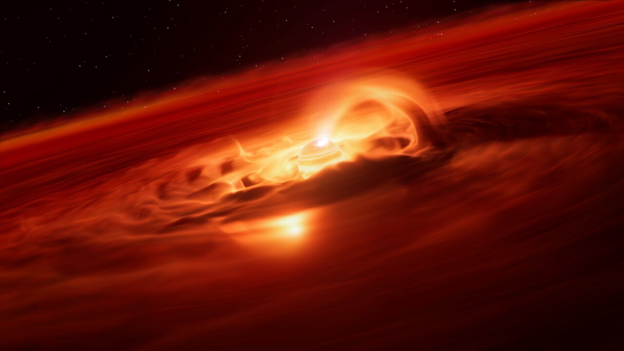 Rogue planet found growing at record rate