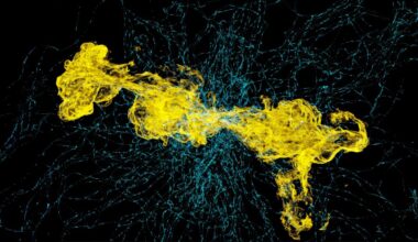 Supercomputer simulations pierce mysteries of galactic nuclei