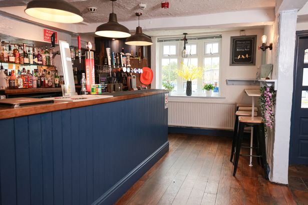 Inside The Rising Sun in Bredbury