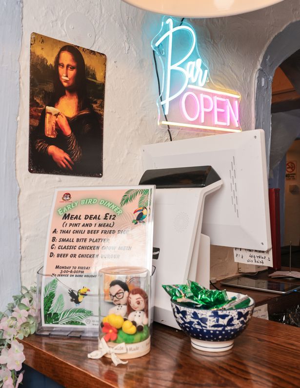 The pub is run by Habibie and Emma who moved to the UK from Hong Kong in 2021