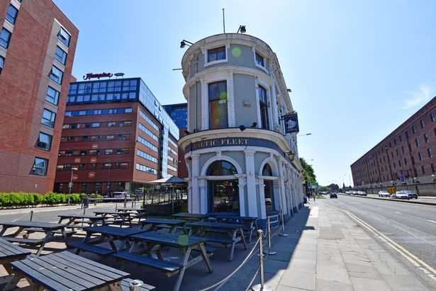 The Baltic Fleet pub in Liverpool