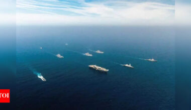 In a first, carrier strike groups of India, UK kick off high-voltage naval exercise | Goa News