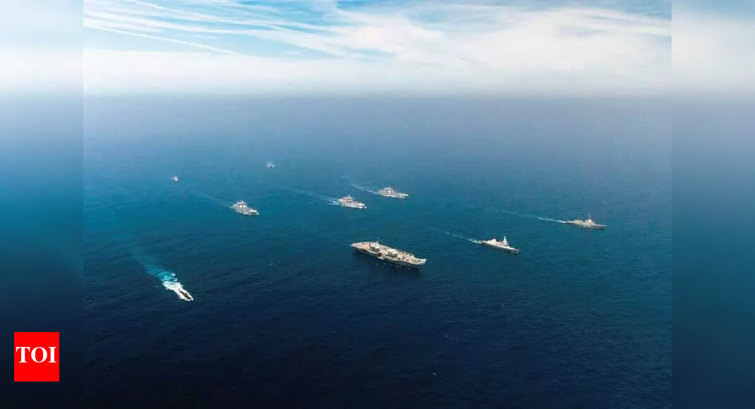 In a first, carrier strike groups of India, UK kick off high-voltage naval exercise | Goa News