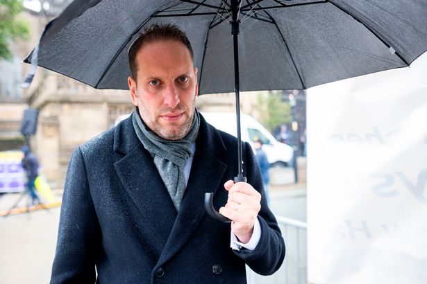 Marc Levy at the rally 