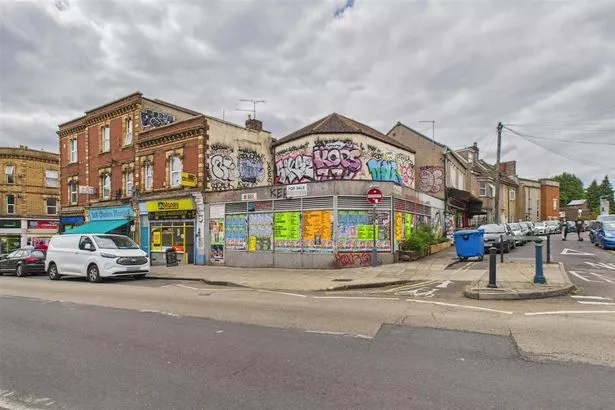 The building at 250 Stapleton Road is up for auction