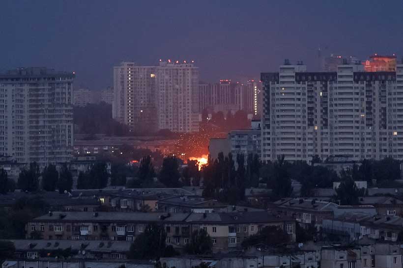 Russia Claims Massive Overnight Drone Barrage, 251 Shot Down Including 61 Over Black Sea