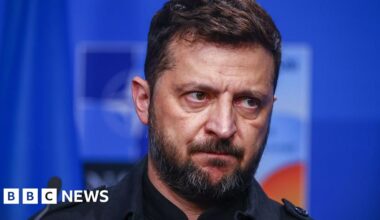 British parts found in Russian drones, Zelesnky says