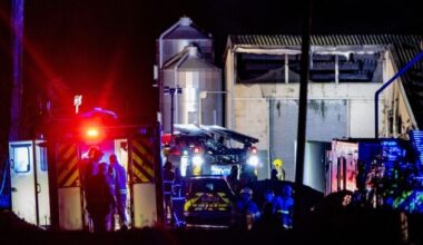 51 Firefighters battle serious blaze at Coleraine pig farm