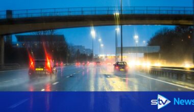 Man grabbed and punched minibus driver in M8 road rage attack