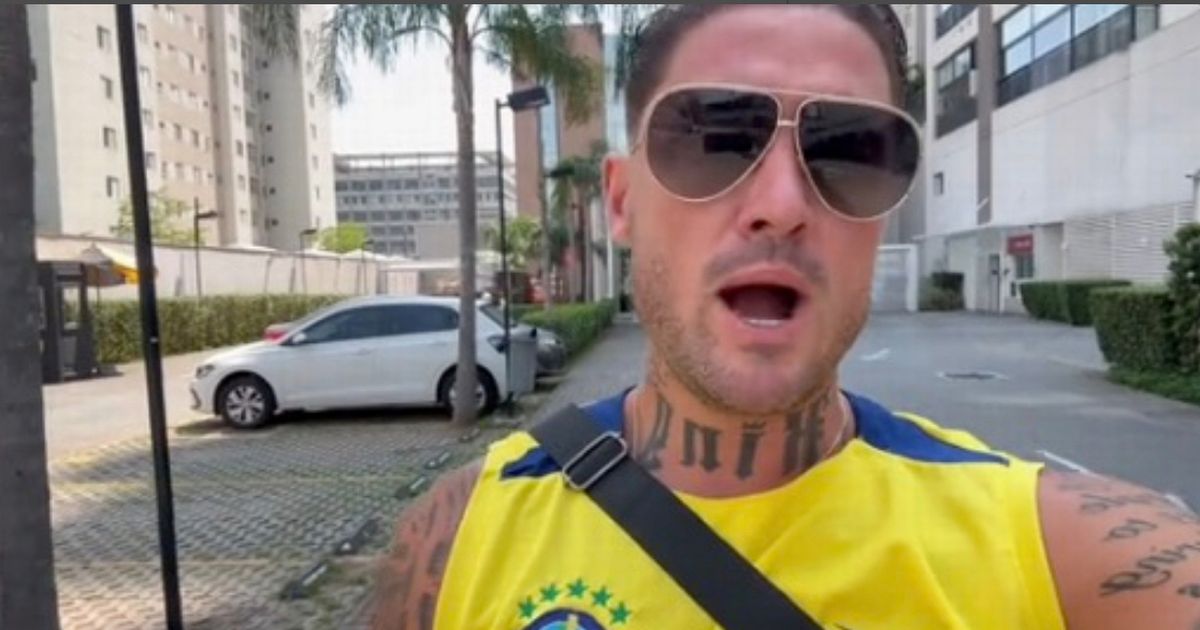 Disgraced TV personality Stephen Bear now lives in Brazil