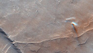 Dust devils reveal surprising raging winds on Mars