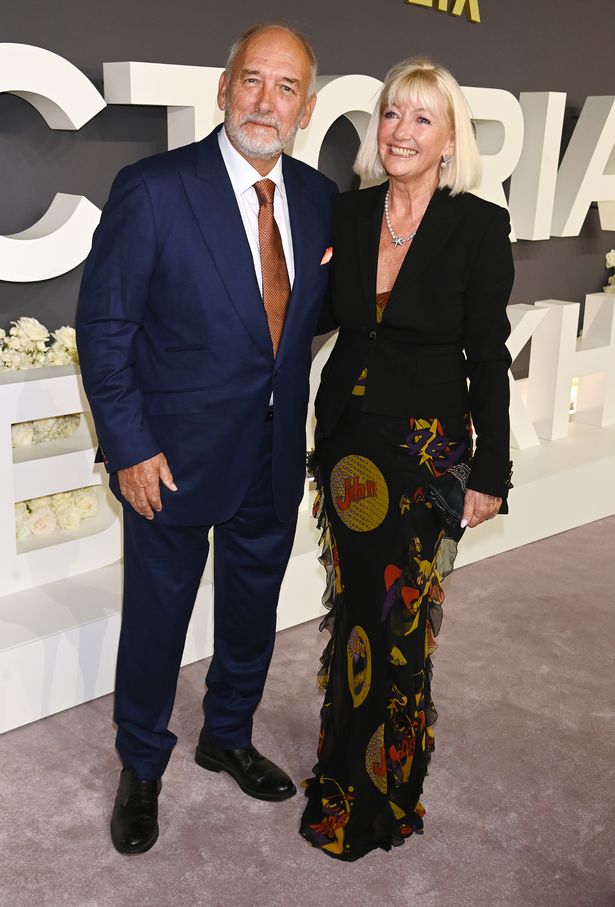 Ted Beckham and Hilary Beckham 