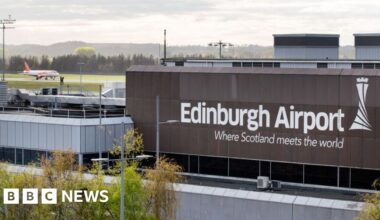 Man charged after drone halts flights at Edinburgh Airport