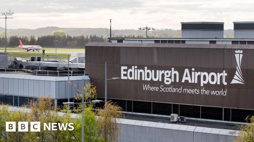 Man charged after drone halts flights at Edinburgh Airport