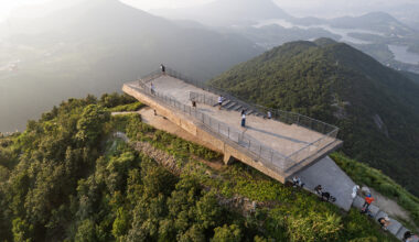 Shenzhen Meishajian Viewing Platform / line+ studio