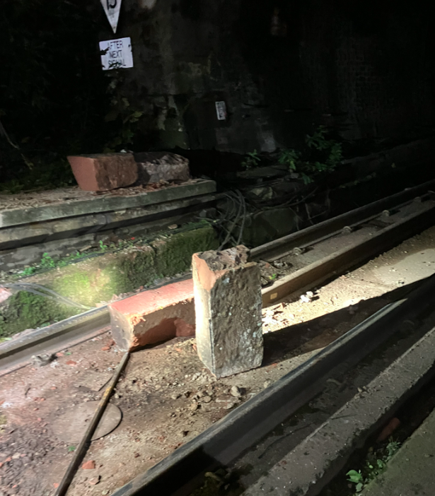 Bricks on the line