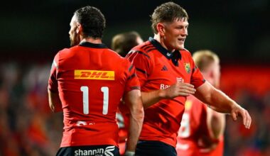 Munster coach Clayton McMillan praises team’s grit in Edinburgh win as thoughts turn to Leinster