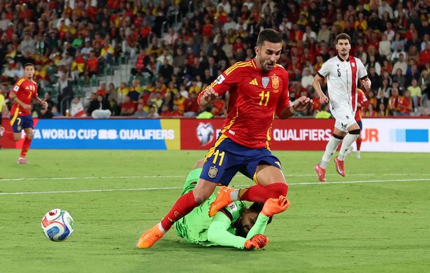 Ferran Torres and Giorgi Mamardashvili