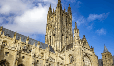 Canterbury Cathedral graffiti art installation sparks outrage from Vance, Musk