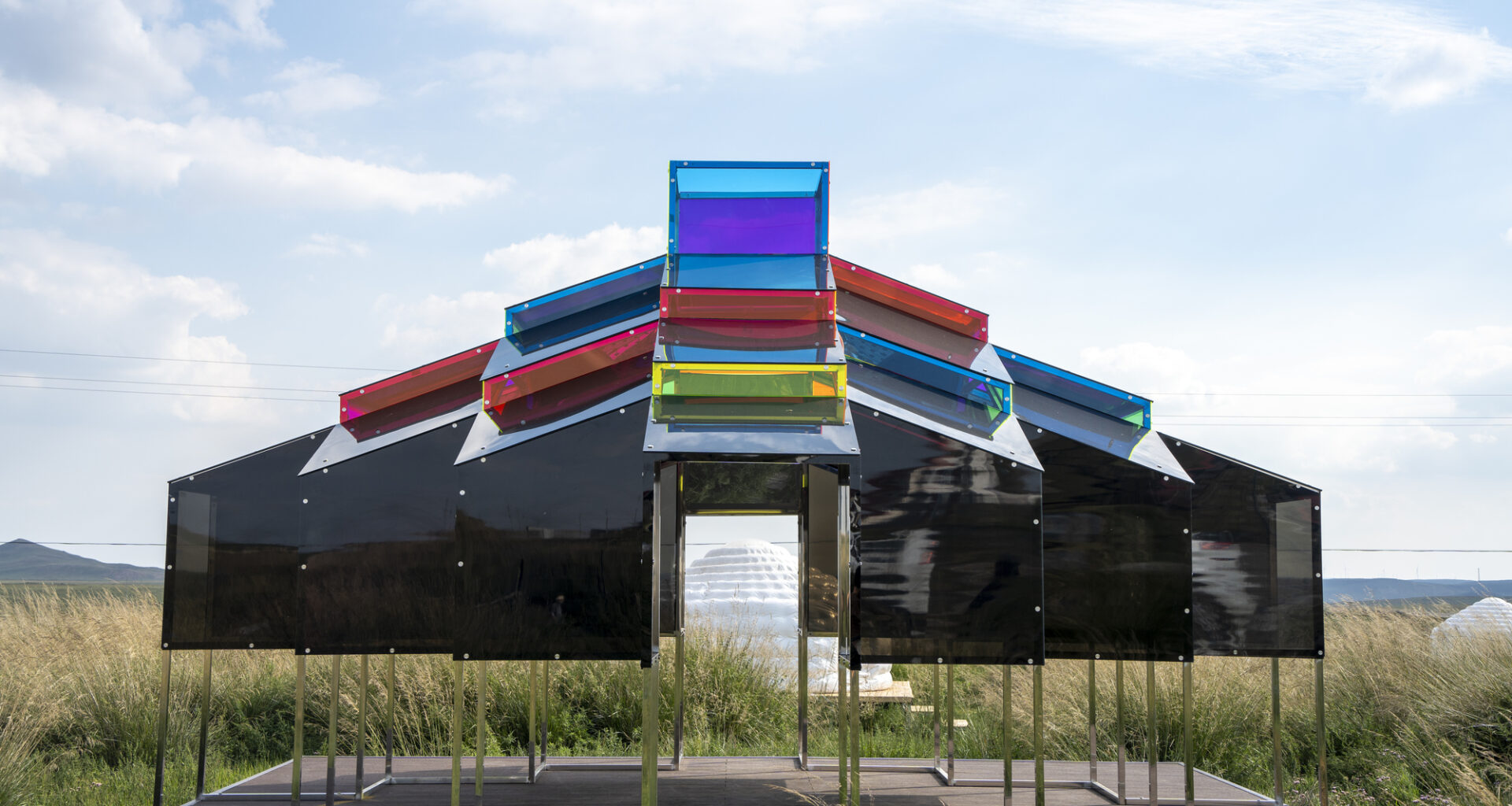 Modern Mongolian Ger Installation / Ger Atelier