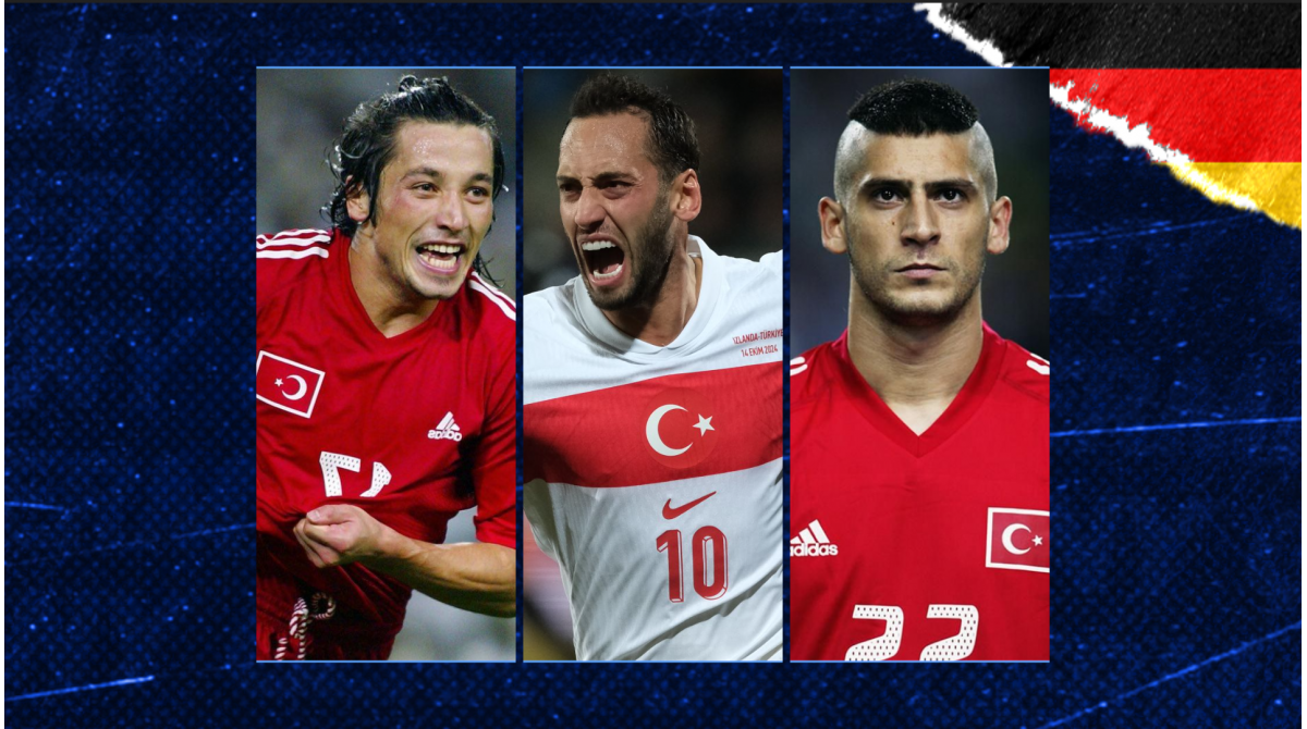 Born in Germany, chose to play for Turkey – Children of working-class families became national heroes