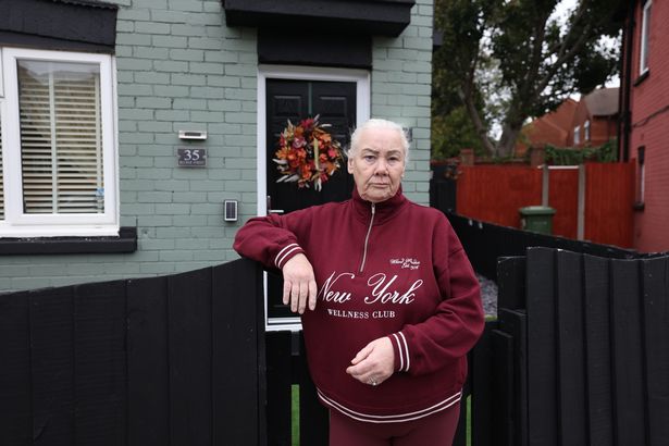 Joan Porter, 64, on Bulwer Street in Bootle