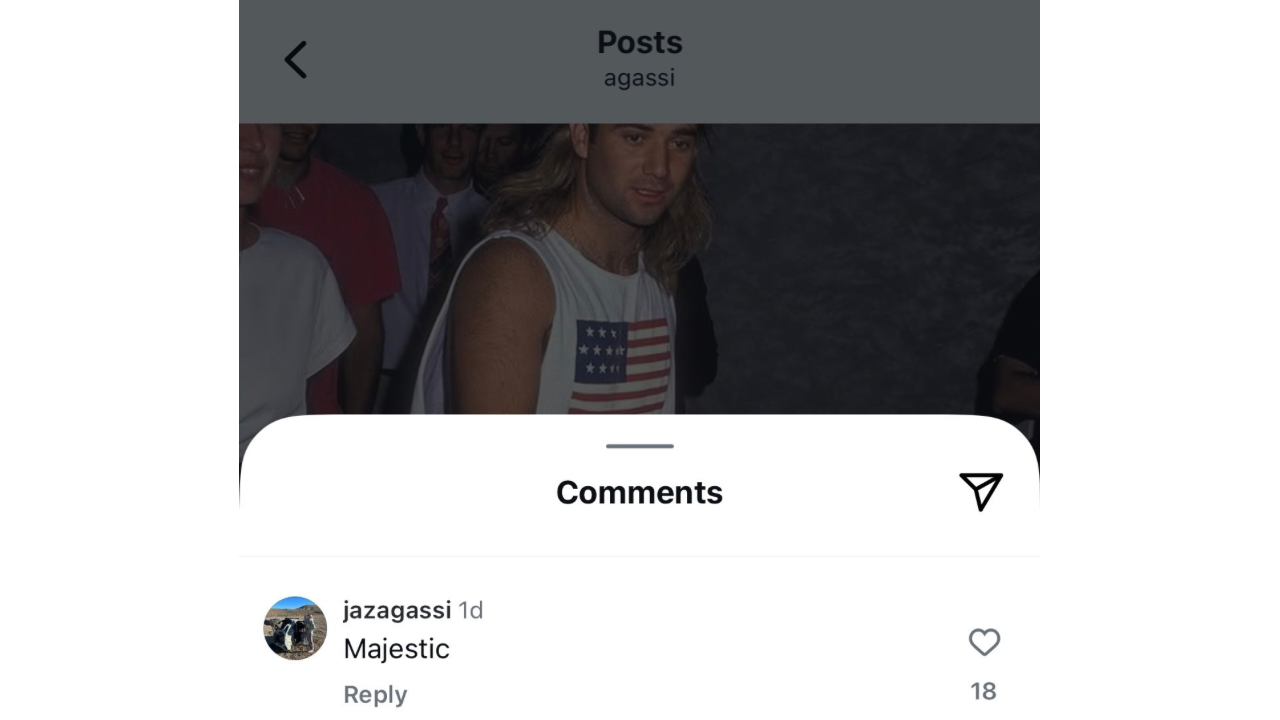 Andre Agassi and Steffi Graf’s daughter Jaz Elle melts hearts with her one-word reaction to father’s iconic tennis fashion