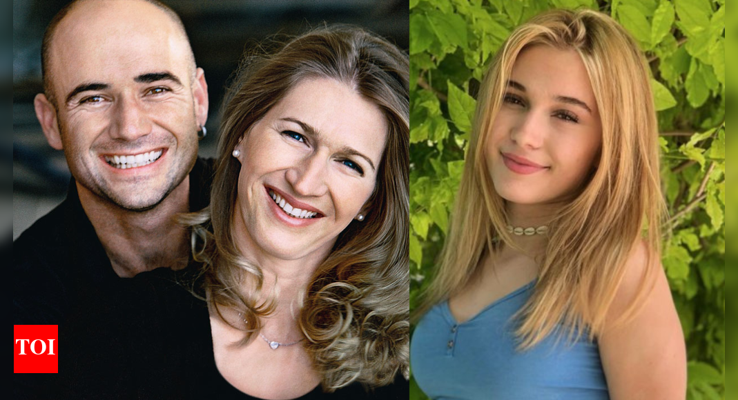 Andre Agassi and Steffi Graf’s daughter Jaz Elle melts hearts with her one-word reaction to father’s iconic tennis fashion | International Sports News