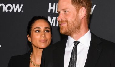 Why People Think Meghan Markle’s New Earrings Are a Gift From Prince Harry