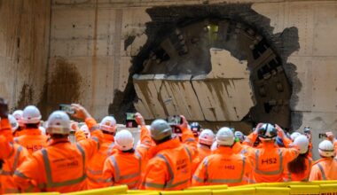 HS2 celebrates final Birmingham tunnel breakthrough