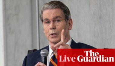 US treasury secretary accuses Beijing of trying to damage global economy; silver hits record high – business live | Business