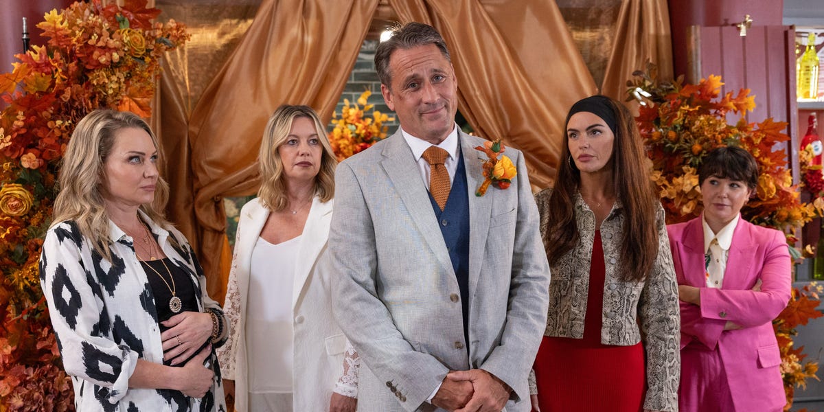 Hollyoaks' Tony to face impossible choice as anniversary wedding plot explodes