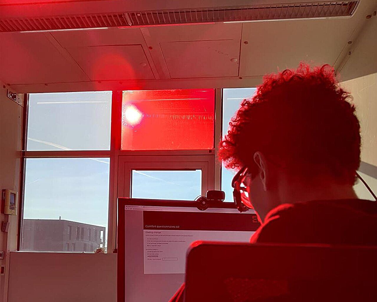 Red is shown to create a surprising amount of glare, raising questions about current standards