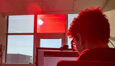 Red is shown to create a surprising amount of glare, raising questions about current standards