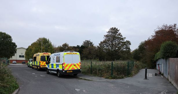 A man was found dead at the scene