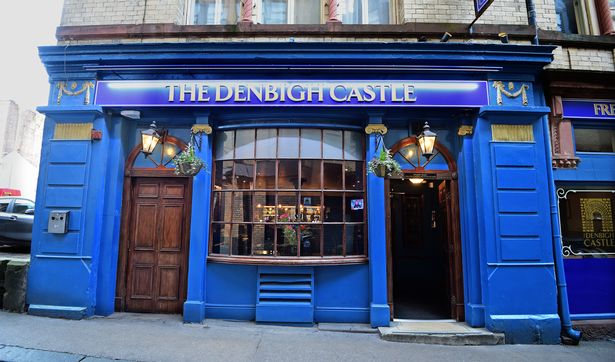 The Denbigh Castle on Hackins Hey