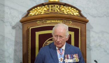 King says 'strong and free' Canada is a force for good in historic throne speech