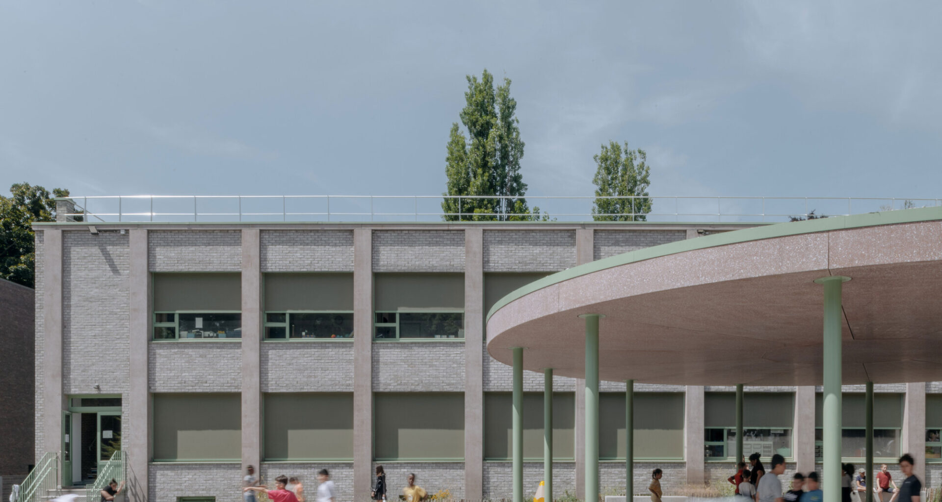 Chazal School Renovation and Playground Transformation / MULTIPLE Architecture & Urbanism
