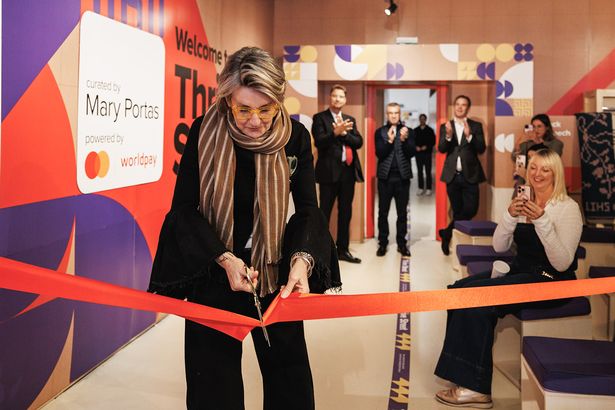 Mary Portas OBE, who curated the market, officially opened the pop-up today