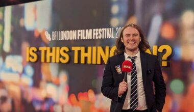 ECHO reporter Ryan Paton on the red carpet ahead of the UK premiere of Is This Thing On?