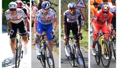 Tadej Pogacar, Primoz Roglic, Isaac Del Toro and Jonas Vingegaard will go head to head in the Andorra Cycling Masters 2025 (photos: Getty Images)