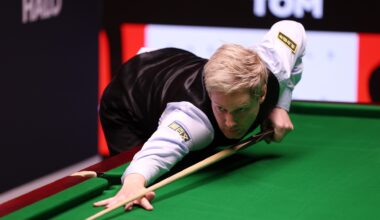 'Breathing a challenge' - Snooker star withdraws from Northern Ireland Open with worrying health statement